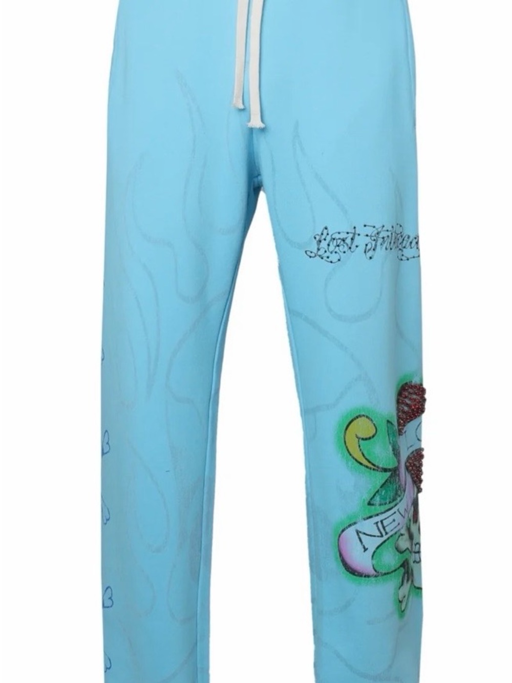 LOST INTRICACY Ink and Bones Sweatpants